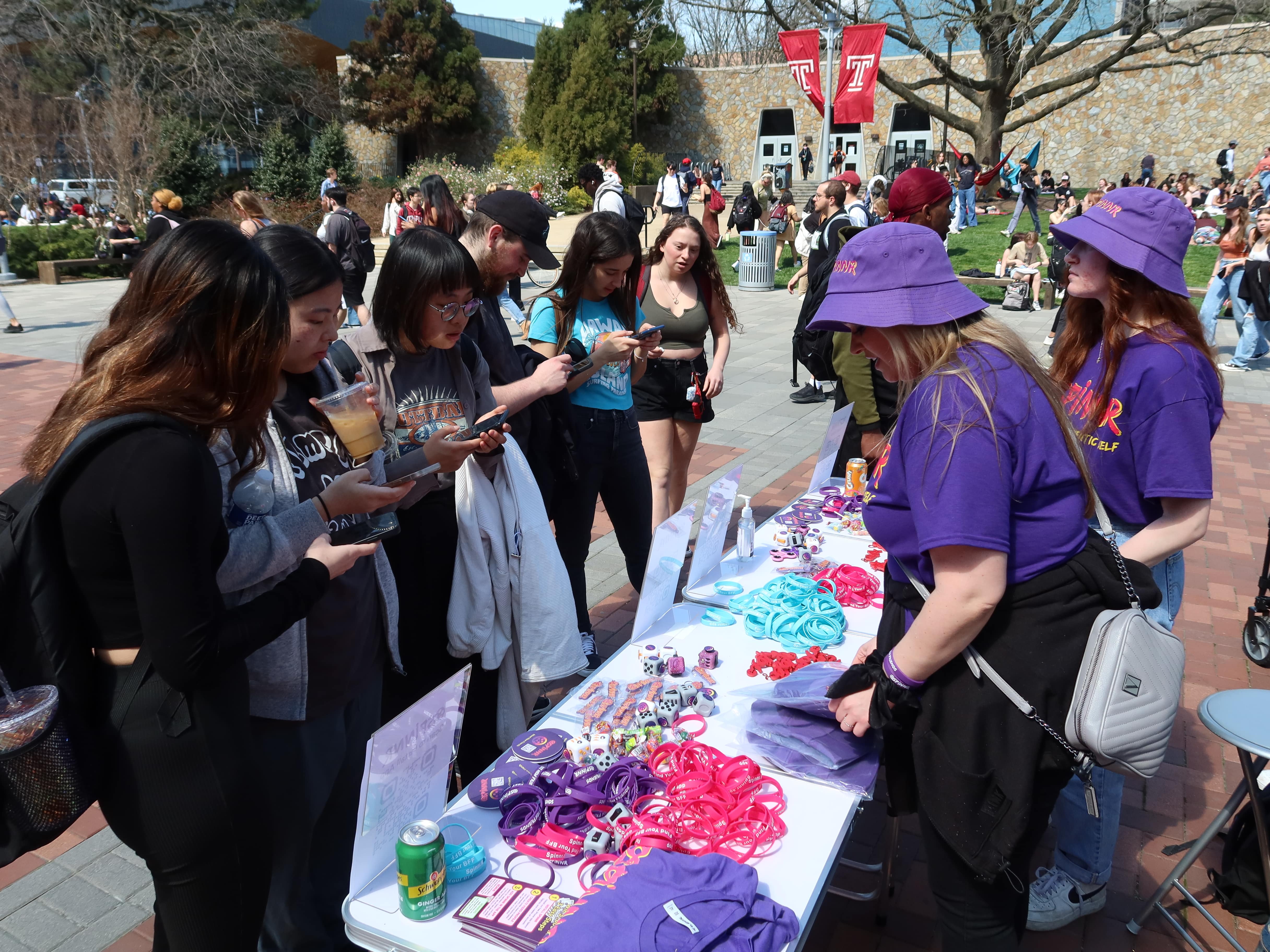 Spinnr at Temple University